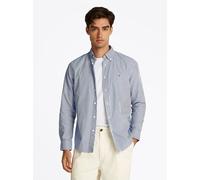 Tommy Hilfiger Chemise Homme Flex Poplin Classic Regular Fit, Multicolore (Wedge Blue/Optic White), XXL