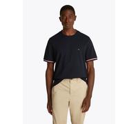 Vêtements Tommy Hilfiger Global Stripe Cuff T MW0MW38630 pour Homme S Bleu
