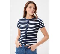 Vêtements Tommy Hilfiger Gold Button Slim Gilet pour Femme L Noir