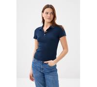 Vêtements Tommy Hilfiger Gold Button Slim Polo pour Femme M Bleu