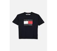 Tommy Hilfiger T-shirt Heritage Printed Flag manches courtes bleu marine 8 ans garçon