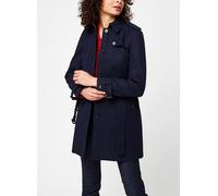 Tommy Hilfiger Veste Femme Heritage Single Breasted Trench Mi-Saison, Bleu (Midnight), XL