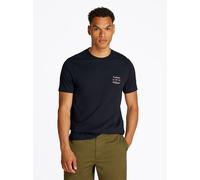 Vêtements Tommy Hilfiger Hilfiger Stack Tee MW0MW38622 pour M Bleu