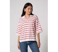 Vêtements Tommy Hilfiger Multistp Oversized Ss Polo pour Femme XL Rouge