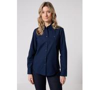 Tommy Hilfiger Ww0ww43577 Long Sleeve Shirt Bleu 36 Femme