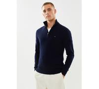 Pull hommes Tommy Hilfiger PIMA ORG CTN CASHMERE ZIP MOCK Marine EU XL