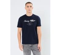 T-shirt hommes Tommy Hilfiger SCRIPT LOGO TEE Marine EU S