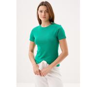 Vêtements Tommy Hilfiger Slim Cody C-Nk Ss pour Femme M Vert