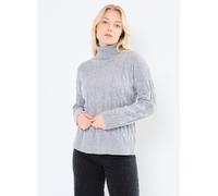 Vêtements Tommy Hilfiger Soft Wool Cable Roll WW0WW43102 pour Femme L Gris