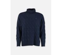 Vêtements Tommy Hilfiger Soft Wool Cable Roll WW0WW46791 pour Accessoires L Bleu