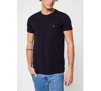 Tommy Hilfiger Core Stretch Slim Fit C Short Sleeve T-shirt Noir XL Homme