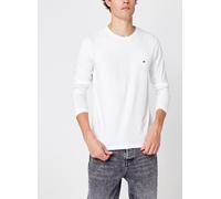 Tommy Hilfiger T-shirt manches longues homme Stretch Slim Fit coton blanc XXL