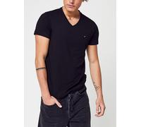 Vêtements Tommy Hilfiger Stretch Slim V-Neck Tee pour Accessoires XS Noir