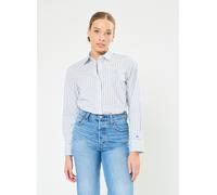 Vêtements Tommy Hilfiger Stripe Regular Shirt WW0WW42274 pour Femme 36 Bleu