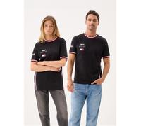 Tommy Hilfiger Th X Cf1 Replica Short Sleeve T-shirt Noir L