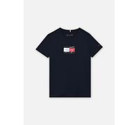 Vêtements Tommy Hilfiger Tommy Script Flag Pr KB0KB09725 pour Enfant 8A Bleu