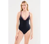 Vêtements Tommy Hilfiger Triangle One Piece R UW0UW05294 pour Femme M Bleu