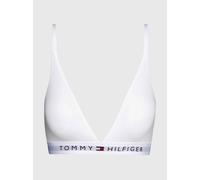 Tommy Hilfiger Soutien-Gorge Triangle Femme Stretch, Blanc (White), M