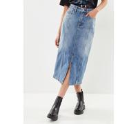 Vêtements Tommy Jeans Claire Hgh Midi Skir pour Femme 26 Bleu