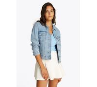 Tommy Jeans Women's Classic Trucker Denim Jacket Denim Moyen 12 (M) Female