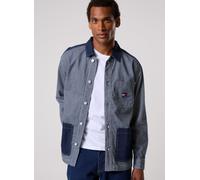 Vêtements Tommy Jeans Shirt Jacket Cj6053 pour Homme M Bleu