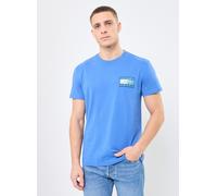 Vêtements Tommy Jeans Tjm Reg Rwb Flag Tee DM0DM21108 pour Homme L Bleu