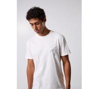 Vêtements Tommy Jeans Tjm Reg Sign City Te DM0DM22120 pour Accessoires M Blanc