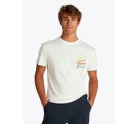 Vêtements Tommy Jeans Tjm Reg Twisted Sign DM0DM20771 pour S Blanc