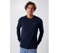 Tommy Jeans TJM Slim Chest Linear Ls Tee Ext Dm0Dm21594 T-Shirt L/S, Blue (Dark Night Navy), M Homme