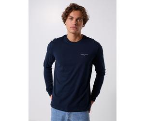 Vêtements Tommy Jeans TJM SLIM CHEST LINEA pour S Bleu