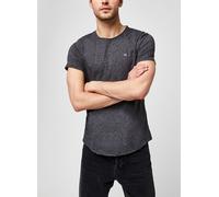 Tommy Jeans T-shirt TJM XSLIM JASPE NECK EXT DM0DM09586 - Slim jaspe, manches courtes, noir L