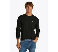 Vêtements Tommy Jeans Tjm Slim Waffle Ls T DM0DM20688 pour L Noir