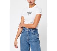 Vêtements Tommy Jeans Tjw Bby Essential Logo 1 Ss pour Femme XS Blanc