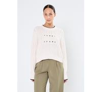 Vêtements Tommy Jeans Tjw Bubble Cable Fla DW0DW18522 pour Femme XL Blanc