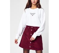 Vêtements Tommy Jeans Tjw Bxy Essential Logo 1 Crew pour Femme L Blanc