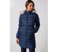 Doudounes femmes Tommy Jeans TJW ESSENTIAL HOODED DOWN COAT Marine EU L