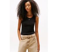 Vêtements Tommy Jeans Tjw Essential Rib Ta DW0DW20673 pour XL Noir