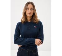 Vêtements Tommy Jeans Tjw Fluffy Polo Swea pour Femme M Bleu