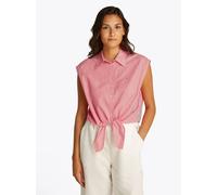 Vêtements Tommy Jeans Tjw Poplin Front Kno DW0DW20291 pour Femme XS Rose
