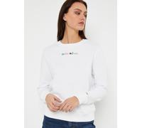 Vêtements Tommy Jeans Tjw Reg Color Serif Linear Crew pour Femme L Blanc