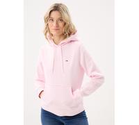 Tommy Jeans Sweat à Capuche TJW REG S Flag DW0DW19958 pour Femme, Rose (Rose Clair), L, Rose Clair, L