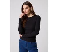 Vêtements Tommy Jeans Tjw Slim Essential R DW0DW17387 pour Femme M Noir