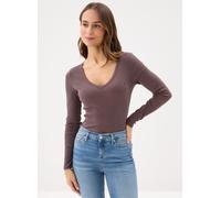Vêtements Tommy Jeans Tjw Slim Essential R DW0DW17990GW1 pour Femme XS Marron