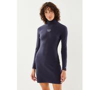 Vêtements Tommy Jeans Tjw Turtleneck Ess Logo Dress pour Accessoires S Bleu