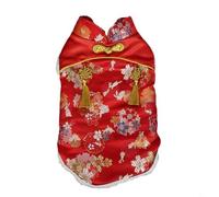 Vêtements traditionnels chinois chauds pour animaux de compagnie, pull d'hiver chaud pour chiens de petite et moyenne taille, manteau pour temps froid, costume pour bonne année (TTG)
