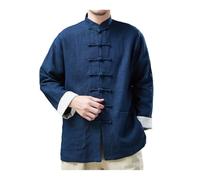 Vêtements traditionnels chinois pour hommes Kung Fu Hanfu et veste de costume Tang, uniforme Wing Chun, manteaux d'arts martiaux M