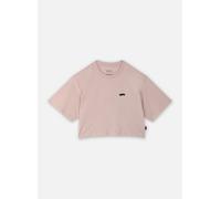 Vêtements Vans G SALTON RELAX CROP SS pour Enfant 14A Rose