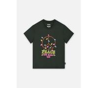 Vêtements Vans PEACE LIT CREW pour Enfant 12 - 14A Vert