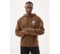 VANS Sweat-shirt 'Stacked Hi' chocolat / blanc, Taille S