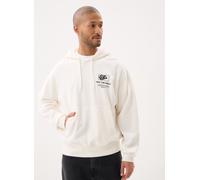 Sweat-shirt hommes Vans STACKED HI PULLOVER Blanc EU M